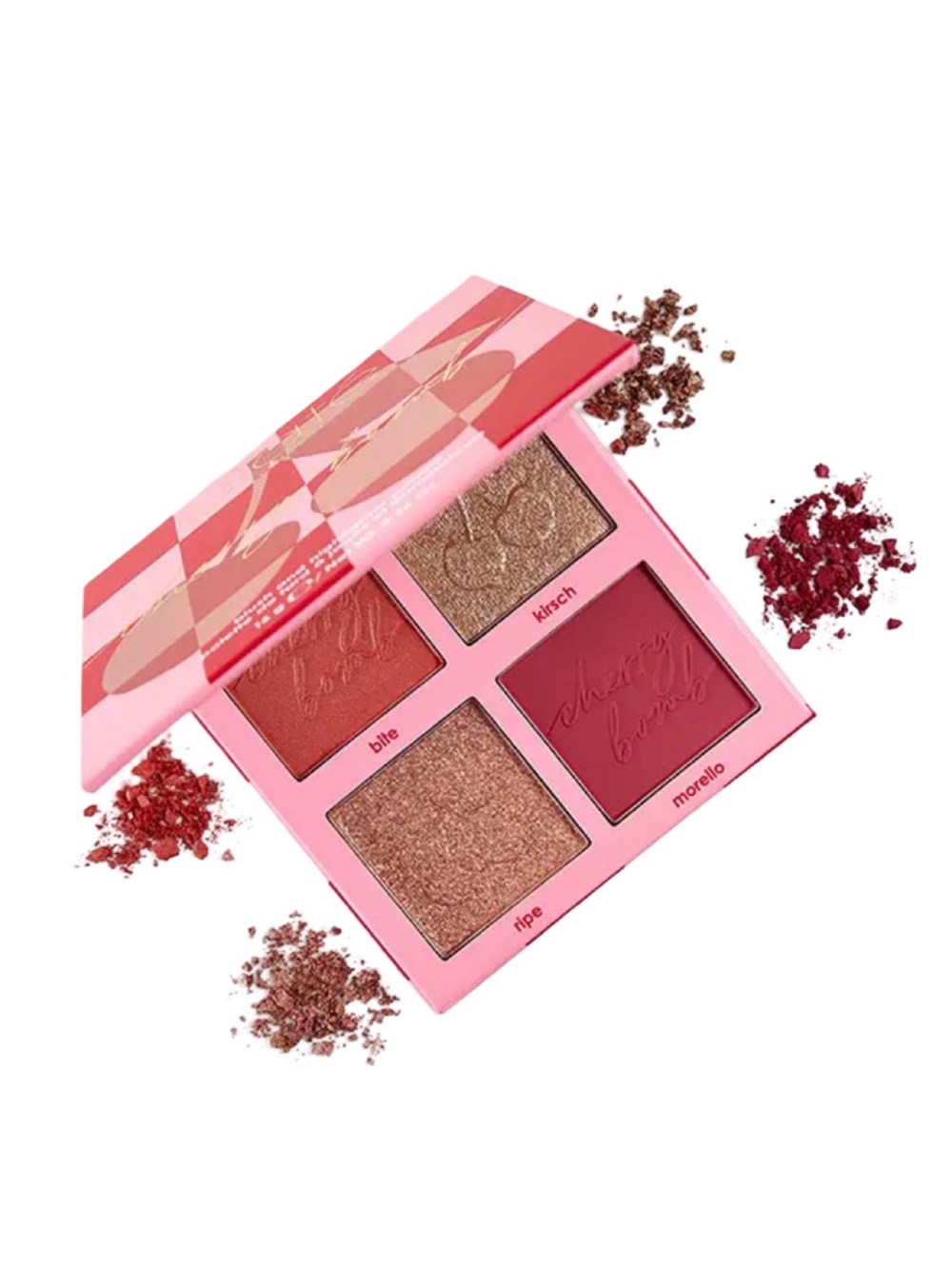CIATÉ LONDON 🍒 Cherry Bomb Blush and Highlighter Palette